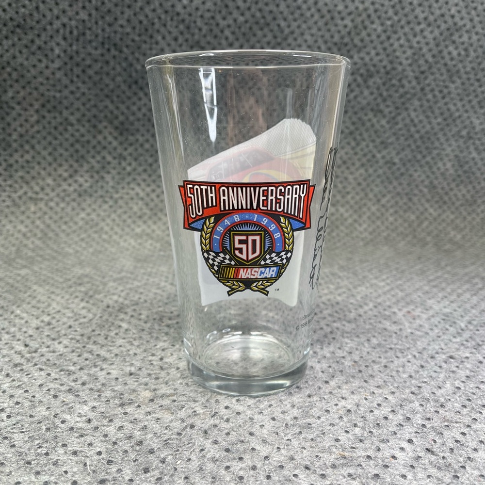 50th Anniversary '98 NASCAR Bill Elliott Racing Pint Glasses